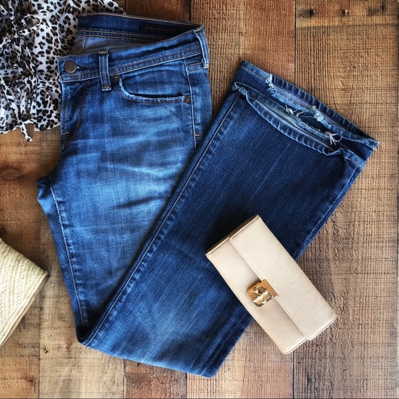 Citizens Of Humanity Denim - CITIZENS OF HUMANITY Low Waist Flare JEANS